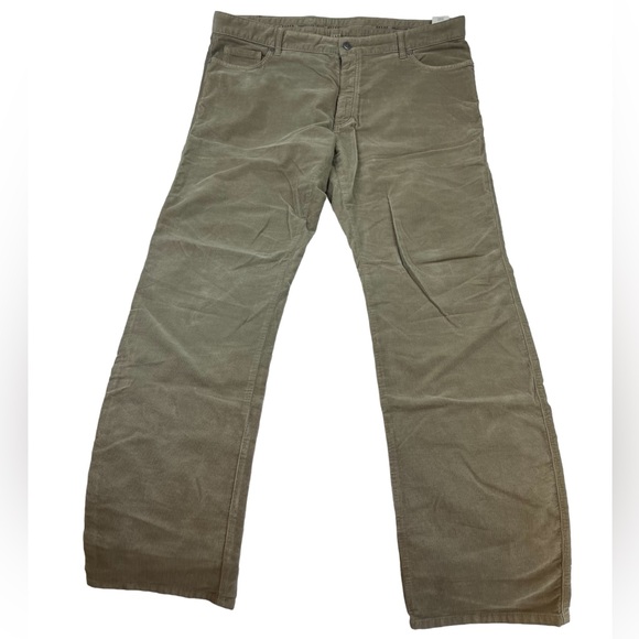 Ermenegildo Zegna Brown Corduroy Pants N152-11